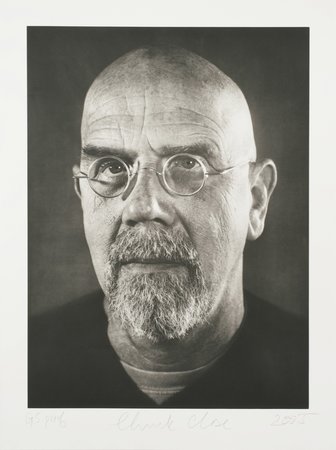 Chuck Close, Self-Portrait/Photogravure , 2005.