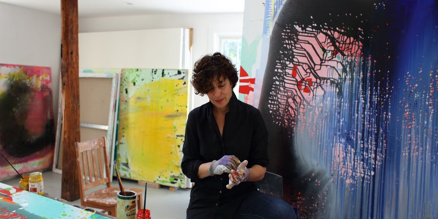 Painter Jackie Saccoccio on Her Endlessly Regenerating Abstract Portraits