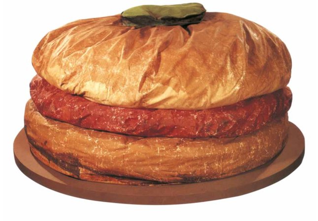 Claes Oldenburg Giant Hamburger
