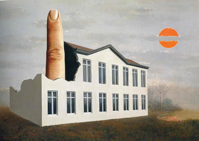 Rene Magritte The Revelation of the Present