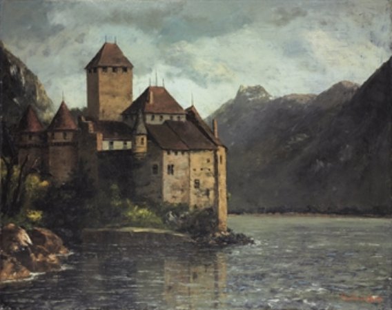 Gustave Courbet Chateau de Chillon