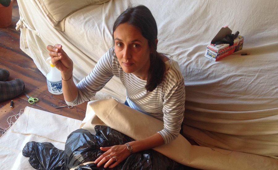 A Few Questions for Fanny Allié, Brooklyn's Premiere Trash-Bag Sculptor