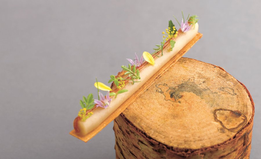 From the World's Tiniest Hoagie to a Wintry Potato Tree, See 10 Sculptural Dishes by André Chiang That Elevate Food to Fine Art