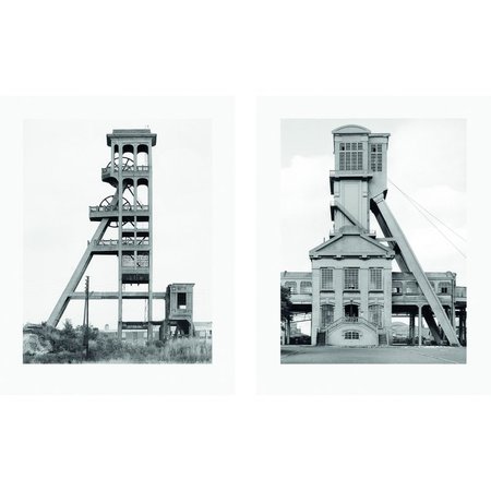 Bernd and Hilla Becher Two Winding Towers