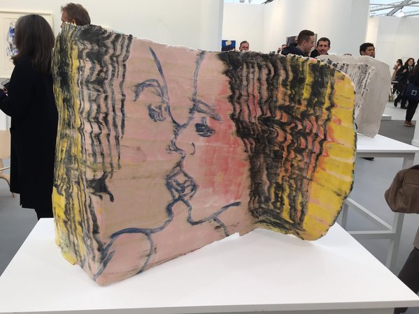 GHADA AMER Shivering 2015 Cheim and Read New York - second work