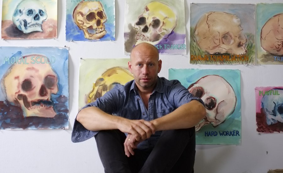 A Few Questions for Guy Richards Smit, the Skull-Painting Sitcom Star of the Art World