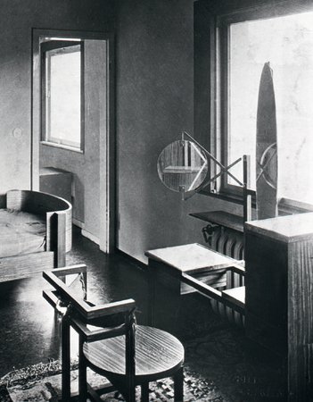 Dressing table and chair, Haus am Horn, 1923