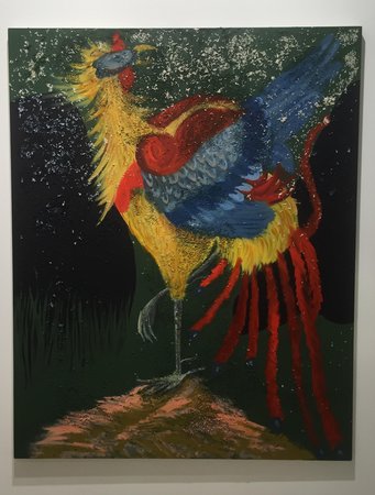 ALLISON KATZ Irish Cock (2016) at The Approach (London) at Art Basel