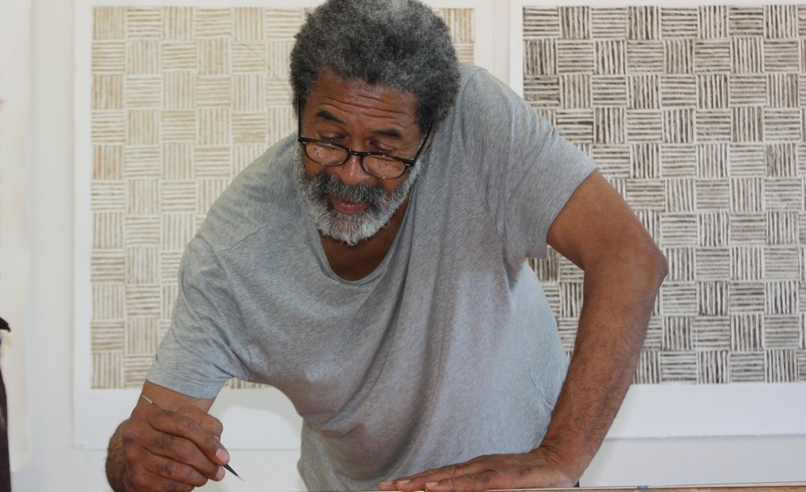 “I Made Myself Up!”: Painter McArthur Binion on Forging His Own Path in a White Art World