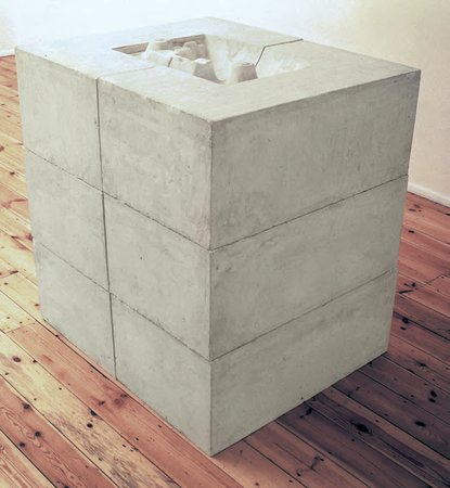 Rachel Whiteread, Untitled (Square Sink), 1990