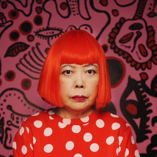 Who says New York isn't colorful in January?! Yayoi Kusama for