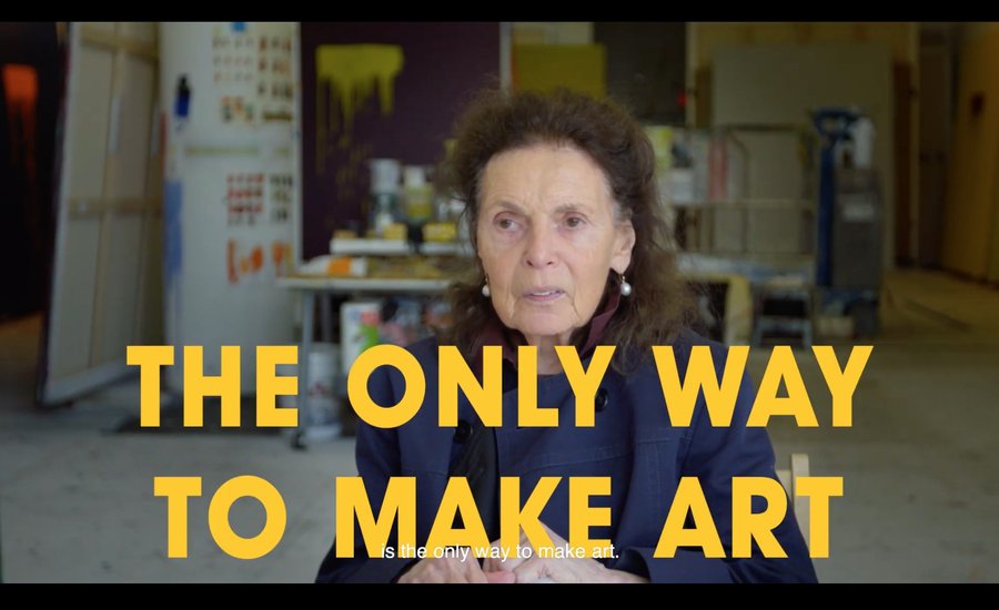 Video: A Studio Visit with Pat Steir as She Prepares for the Hirshhorn