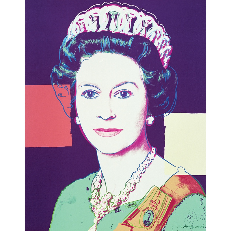 view:77068 - Andy Warhol, Queen Elizabeth II Of The United Kingdom Complete Portfolio (Reigning Queens) - 