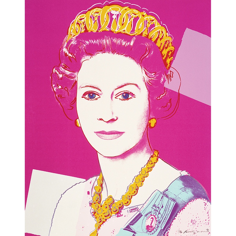 view:77069 - Andy Warhol, Queen Elizabeth II Of The United Kingdom Complete Portfolio (Reigning Queens) - 