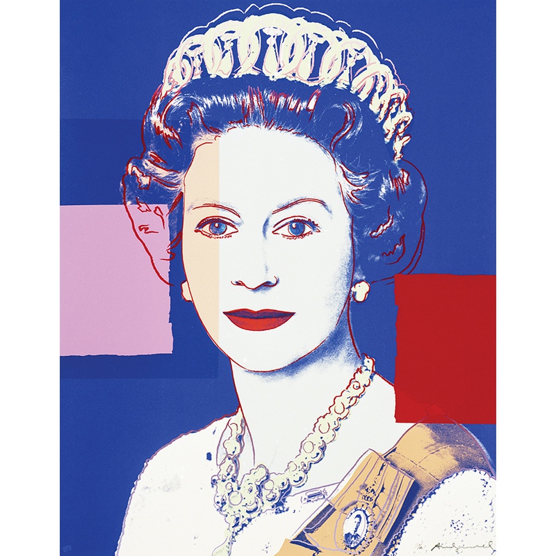 view:77070 - Andy Warhol, Queen Elizabeth II Of The United Kingdom Complete Portfolio (Reigning Queens) - 