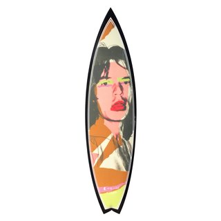 After Andy Warhol, Mick Brown Carbon Surfboard