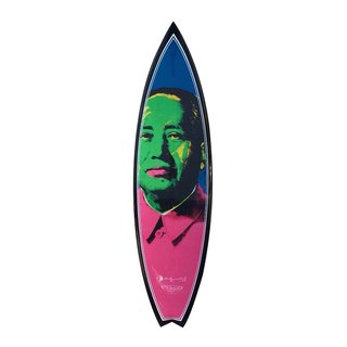 After Andy Warhol, Mao Green Surfboard