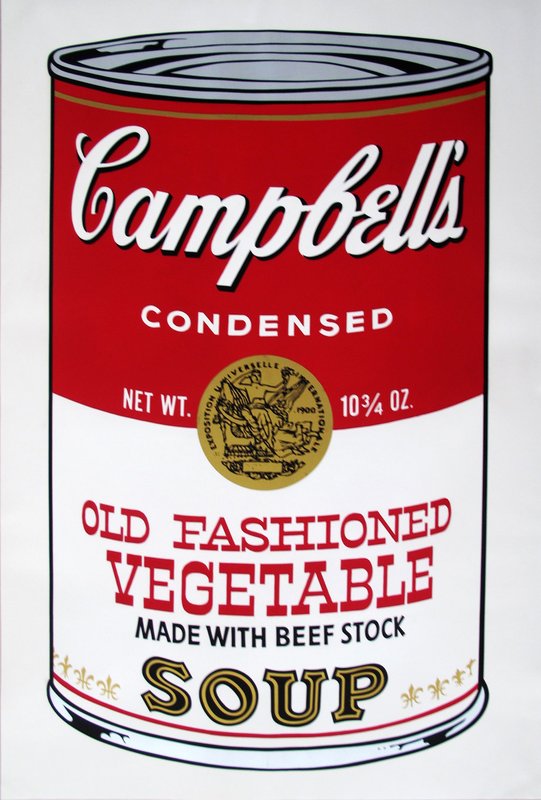 campbell's soup andy warhol