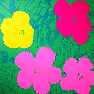 After Andy Warhol, Flowers 11.68