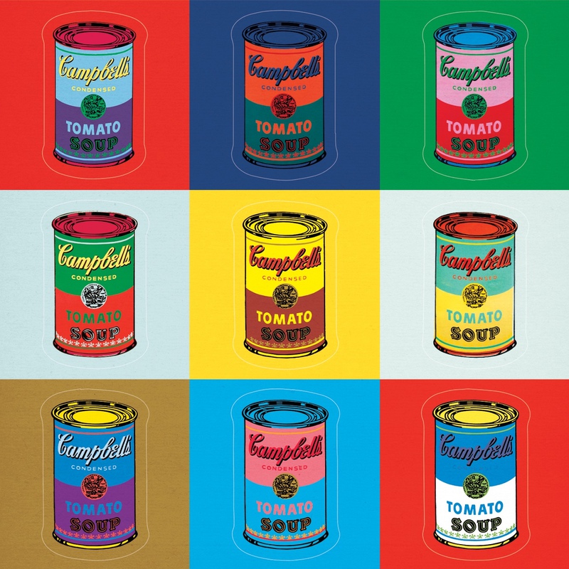 Andy Warhol Campbell S Soup Can Sticker Sheet For Sale Artspace