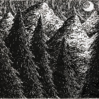 Benjamin Degen, Moon Through Spruce