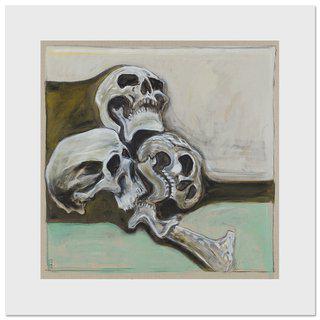 Billy Childish, Skulls with Femur