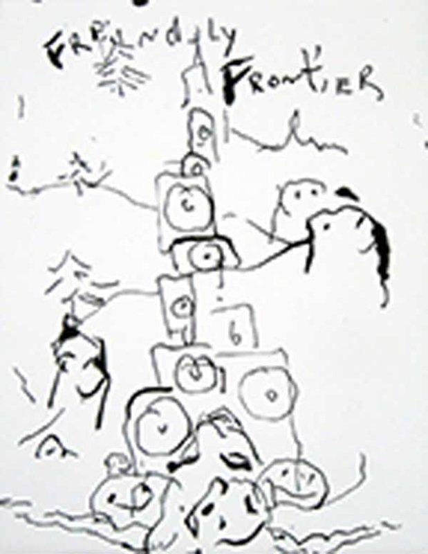 view:2293 - Brad Kahlhamer, Portfolio of 8 Etchings - Friendly Frontier (2000)