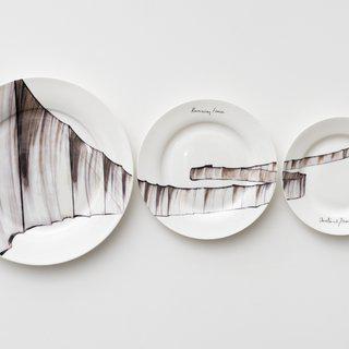 Christo and Jeanne-Claude, Running Fence (plates)