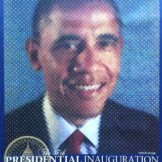 Chuck Close, Obama Inauguration