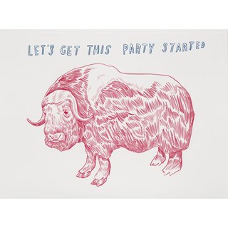 Dave Eggers, Untitled (Let's Get the Party Started)