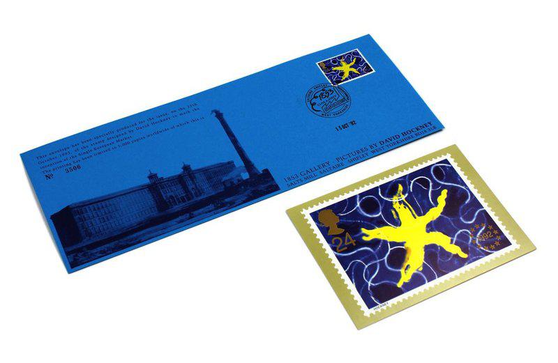 view:49450 - David Hockney, EU Single Market Stamp - 