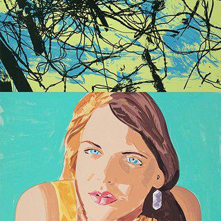 David Salle, Syrie, Turquoise