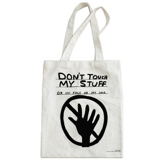 David Shrigley, Don't Touch My Stuff Tote Bag
