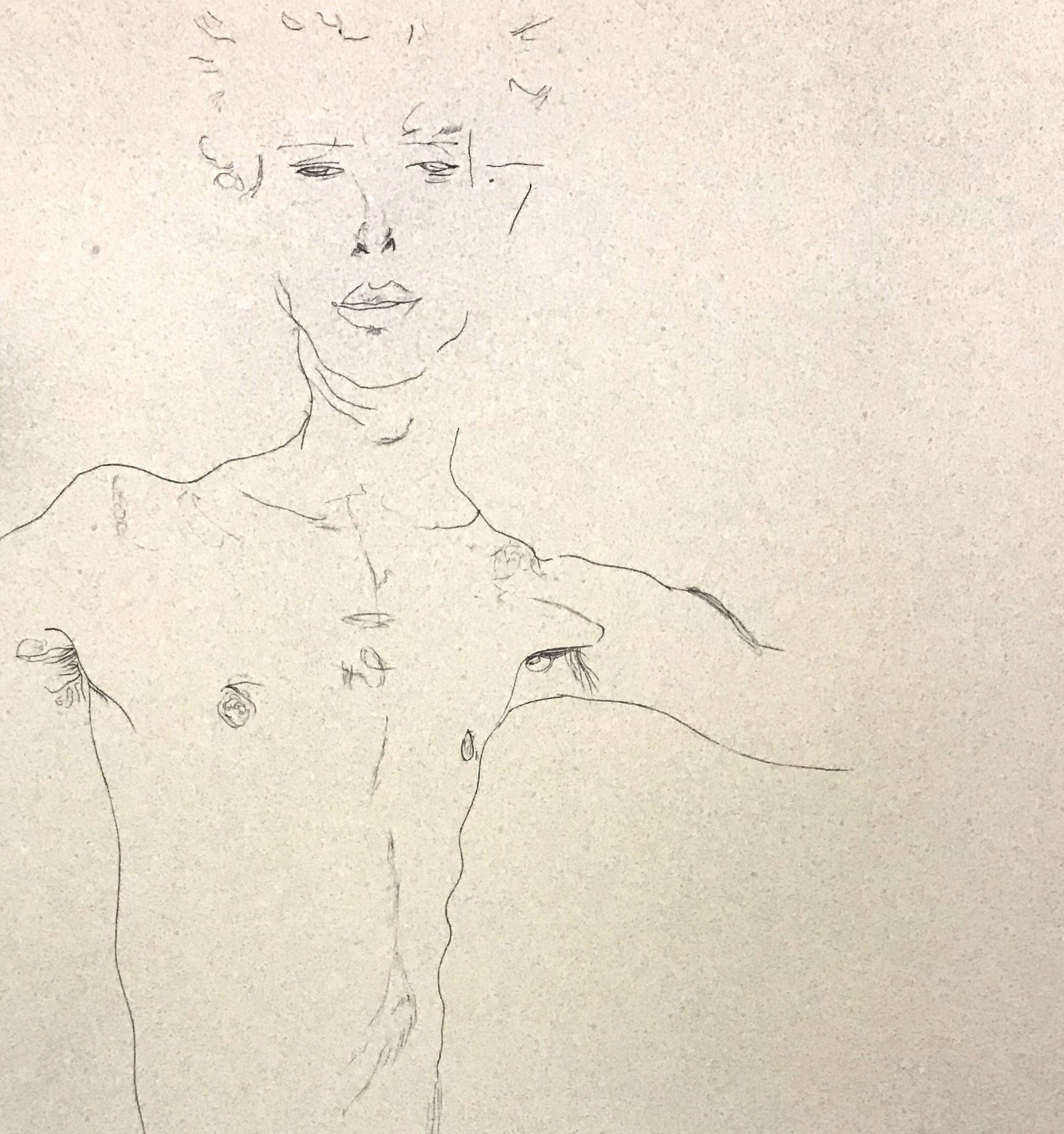 Egon Schiele Standing Male Nude For Sale Artspace