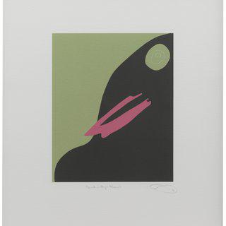 Gary Hume, Bird with Pink Beak