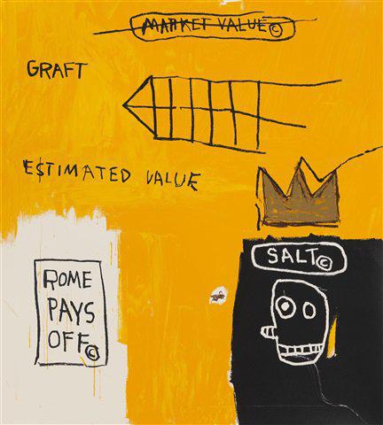 Jean-Michel Basquiat - Rome Pays Off