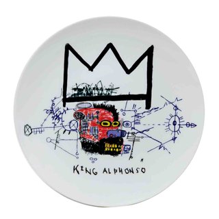 Jean-Michel Basquiat, King Alphonso (Plate)