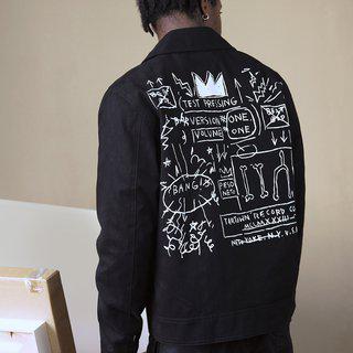 Jean-Michel Basquiat, "Beat Bop" Unisex Mechanic's Jacket