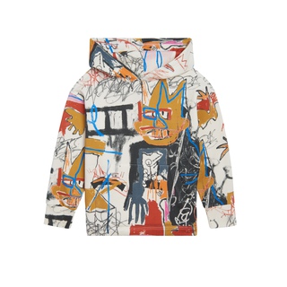 Jean-Michel Basquiat, "A-One" All-Over Print Hoodie (Unisex)