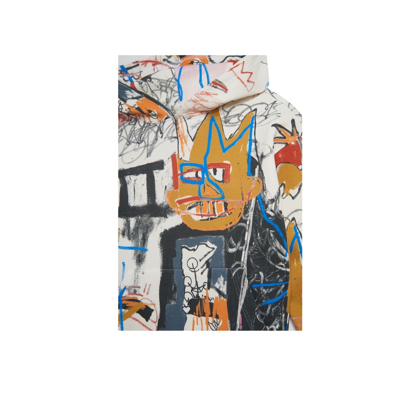 view:85037 - Jean-Michel Basquiat, "A-One" All-Over Print Hoodie (Unisex) - 
