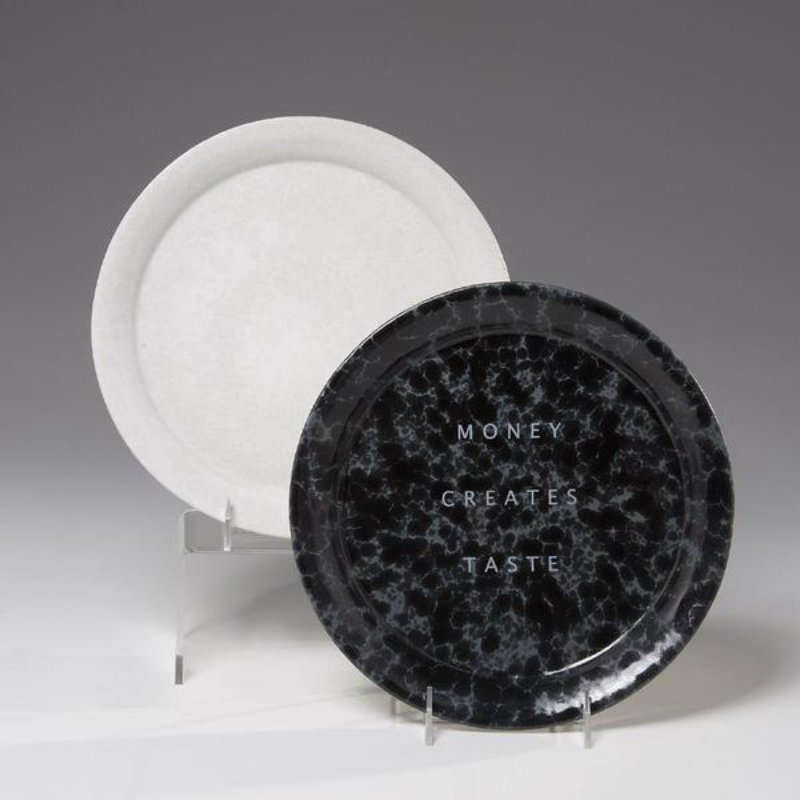 view:14986 - Jenny Holzer, Ceramic Charger - 