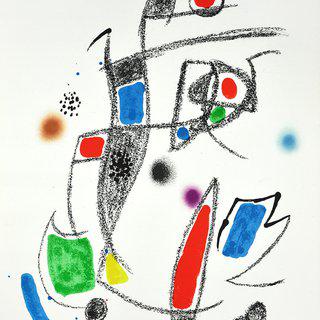 Joan Miró, Maravillas con variaciones acrósticas en el jardín de Miró X