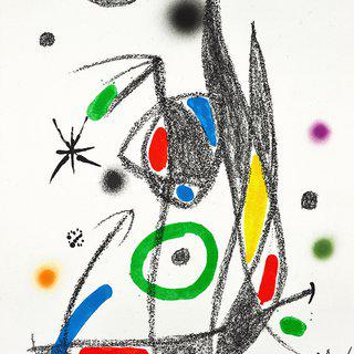 Joan Miró, Maravillas con variaciones acrósticas en el jardín de Miró XIV