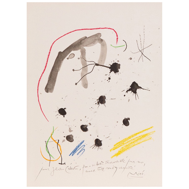 view:63056 - Joan Miró, Quelques Fleurs #6 - 