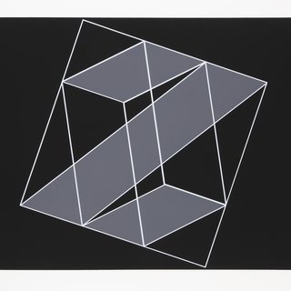 Josef Albers, Portfolio 2, Folder 16, Image 2 Framed Silkscreen