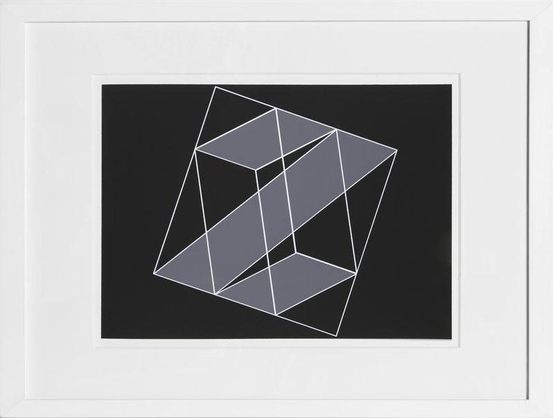 view:24564 - Josef Albers, Portfolio 2, Folder 16, Image 2 Framed Silkscreen - 