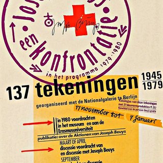 Joseph Beuys, Joseph Beuys, een konfrontatie, 137 Tekeningen 1945-1979, (Hand Signed)