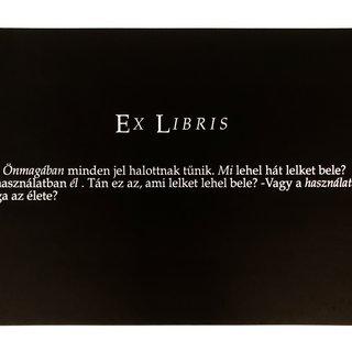 Joseph Kosuth, Ex Libris 432