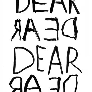Karl Holmqvist, DEAR (written simultaneously with right hand I to r and left hand r to I)
