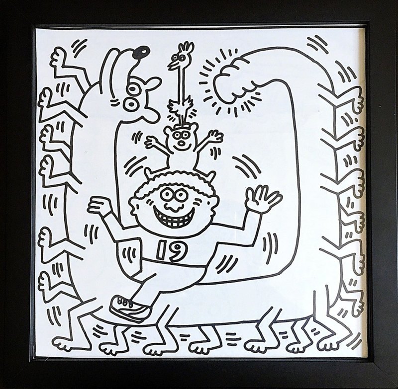 by keith_haring - Coloring Book (One Plate)